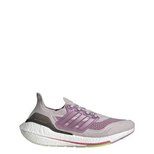 Load image into Gallery viewer, adidas Women's Ultraboost 21 Running Shoe, Ice Purple/White/Rose Tone, 8.5
