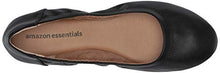 Load image into Gallery viewer, Amazon Essentials Women's Ballet Flat, Black, 6.5 B US

