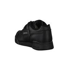 Load image into Gallery viewer, Reebok Men Workout Plus Sneaker, Black/Charcoal, 11.5
