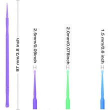 Load image into Gallery viewer, Meilulan 300 Repair Paint Brushes， for Automotive Paint chip Repair, Clearance Cleaning, Available in 2.5 mm, 2 mm and 1.5 mm
