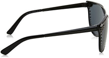 Load image into Gallery viewer, Versace Women's Rock Brow Bar Sunglasses, Matte Black/Grey, One Size
