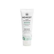 Load image into Gallery viewer, The Honest Company Organic All-Purpose Balm Certified Organic Plant-Based Hypoallergenic Skin Care Organic Sunflower, Olive, Coconut and Tamanu Oil Soothe Sensitive Skin 3.4 Ounces
