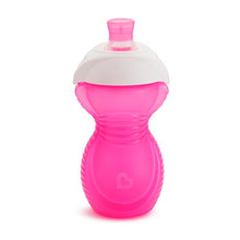 Load image into Gallery viewer, Munchkin Click Lock Bite Proof Sippy Cup, Pink/Purple, 9 Ounce, 2 Count
