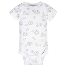 Load image into Gallery viewer, Gerber Baby 8 Pack Short-Sleeve Onesies Bodysuits Multi-Pack, Sheep Grey, 0-3 Months
