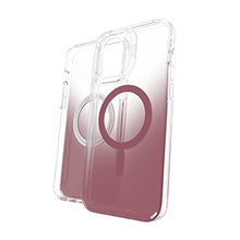 Load image into Gallery viewer, ZAGG Gear4 Milan Snap Case - MagSafe Compatible Clear Case with Beautiful Detailing - for Apple iPhone 13 Pro Max - Rose,702008222
