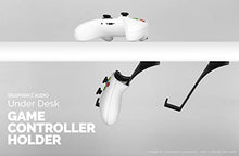 Load image into Gallery viewer, Gamepad Under The Desk Mount Holder Hanger for Xbox One, Switch, PS4, PC, Steam, Steelseries &amp; Most Game Controllers, No Screws, VHB Tape, by Brainwavz (Black, Improved Adheasion Nov2019)
