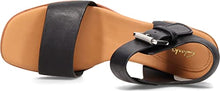Load image into Gallery viewer, Clarks Landra70 Strap Black Leather 8 B (M)
