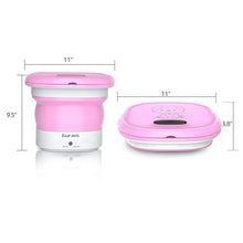 Load image into Gallery viewer, Portable Washing Machine, Mini Folding Washing Machine, Lightweight Convenient Washer for Camping, Travelling, Apartment Dorm, Gift for Friend or Family
