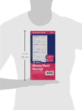 Load image into Gallery viewer, Adams Money and Rent Receipt Book, 2-Part Carbonless, 5-1/4" x 11", Spiral Bound, 200 Sets per Book, 4 Receipts per Page (SC1152)
