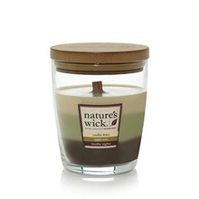 Load image into Gallery viewer, Nature's Wick Vanilla Dolce/Apple Tree/Bonfire Nights 10 oz. Trio Scented Candle
