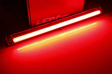 Load image into Gallery viewer, iJDMTOY Red Lens 54-SMD Full LED Tailgate ID Lightbar w/ F1 Strobe Flash Feature Compatible With 2006-up Dodge RAM 1500 2500 3500 Heavy Duty
