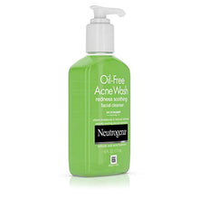 Load image into Gallery viewer, Neutrogena Oil-Free Acne and Redness Facial Cleanser, Soothing Face Wash with Salicylic Acid Acne Medicine, Aloe, and Chamomile to Reduce Facial Redness, 6 fl. oz
