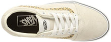 Load image into Gallery viewer, Vans Women's Low-Top Trainers Sneaker, Cheetah Stripe Marshmallow White, 9.5
