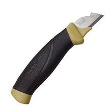 Load image into Gallery viewer, Morakniv Craftline Electrician Trade Knife with Sandvik Stainless Steel Blade and Plastic Sheath, 1.3-Inch
