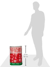 Load image into Gallery viewer, Christmas Red Snowflake Fling Bin | Party Supply
