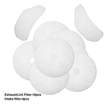 Load image into Gallery viewer, 20 Pieces Cloth Dryer Exhaust Filters Compatible with Sonya, Panda Magic Chef and Avant Dryers
