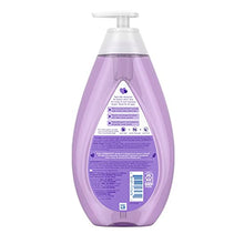 Load image into Gallery viewer, Johnson's Bedtime Baby Bath with Soothing NaturalCalm Aromas, Hypoallergenic &amp; Tear-Free Liquid Baby Bath Formula, No Parabens, Sulfates, Dyes, or Phthalates, 27.1 fl. oz
