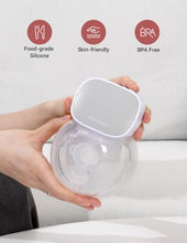 Load image into Gallery viewer, Momcozy Lactation Massager with Heat &amp; Hands-Free Wearable Breast Pump 2 Pack, Grey
