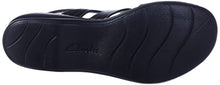 Load image into Gallery viewer, Clarks Women's Leisa Vine Platform, Black Leather, 7 Medium US
