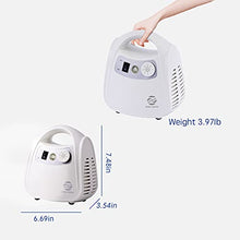 Load image into Gallery viewer, Nebulizer Machine Air Compressor Machine for Kids Adults Babies Portable Personal Cool Mist Kit with Tubing Mouthpiece Adult&amp;Child Masks by only warm
