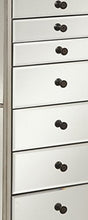 Load image into Gallery viewer, Powell Jewelry Armoire Wood, Silver Mirrored

