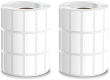 Load image into Gallery viewer, TiGilt Diamond Painting Accessories Kits Labels - for Diamond Art Accessories Tools, Diamond Painting Storage Containers Case – Self-Adhesive Writable White Labels Stickers for Name, Number | 2-Roll
