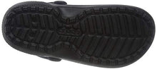 Load image into Gallery viewer, Crocs womens Crocs Men's and Women's Classic Lined | Warm Fuzzy Slippers Clog, Black/Black, 8 Women 6 Men US
