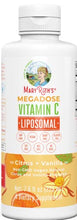 Load image into Gallery viewer, Liquid Vitamin C Liposomal by MaryRuth's, Immune Support for Men &amp; Women, Vegan, Gluten Free, Sugar Free, Non-GMO, 500mg, Citrus &amp; Vanilla, 7.6 Fl Oz
