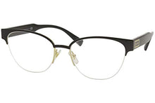 Load image into Gallery viewer, Versace 90S VINTAGE LOGO VE 1265 BLACK 53/17/140 women Eyewear Frame
