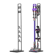 Load image into Gallery viewer, Foho Vacuum Stand for Dyson,Stable Metal Storage Bracket Stand Holder for Dyson Handheld V6 V7 V8 V10 DC30 DC31 DC34 DC35 DC58 DC59 DC62 Cordless Vacuum Cleaners &amp; Accessories &amp; Attachments (Black)
