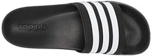 Load image into Gallery viewer, adidas Men's Adilette Shower Slides, Black/White/White, 13
