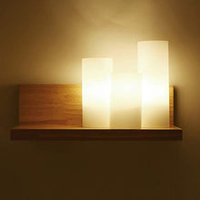 Load image into Gallery viewer, Wen long shop Solid Wood LED Wall Lamp Wall Light Bedside Wall Light Aisle Corridor Balcony Light, Sconces Lamps for The Living Room Bedroom

