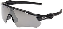 Load image into Gallery viewer, Oakley Men's OO9208 Radar EV Path Rectangular Sunglasses, Matte Black/Prizm Black Polarized, 38 mm
