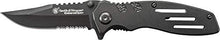 Load image into Gallery viewer, Smith &amp; Wesson Extreme Ops SWA24S 7.1in S.S. Folding Knife with 3.1in Serrated Clip Point Blade and Aluminum Handle for Outdoor, Tactical, Survival and EDC
