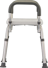 Load image into Gallery viewer, NOVA Medical Products Shower and Bath Chair with Arms, Quick &amp; Easy Tools Free Assembly, Lightweight and Seat Height Adjustable, Great for Travel, White
