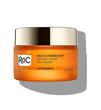 Load image into Gallery viewer, RoC Multi Correxion Revive + Glow Vitamin C Face Moisturizer, Anti-Aging Gel Cream, Hypo-Allegenic &amp; Oil-Free Skin Care, 1.7 Ounce
