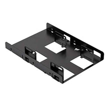 Load image into Gallery viewer, Corsair Dual SSD Mounting Bracket 3.5" CSSD-BRKT2, Black (packaging may vary)
