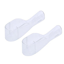 Load image into Gallery viewer, Travel Electric Toothbrush Heads Cover Plastic Protective Cap Case Compatible with Oral-B Long Dual-Heads Replacement Tooth Brush Heads(6 Pack) Clear
