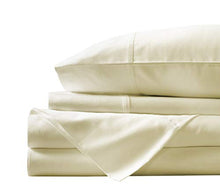 Load image into Gallery viewer, Boston Linen Co. 1800 Bed Sheet Set California King - Beige Sheet Set California King Size - Double Brushed Microfiber Sheets - Hypoallergenic Sheets -Wrinkle Resistant Sheets (California King, Beige)
