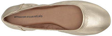 Load image into Gallery viewer, Amazon Essentials Women's Belice Ballet Flat, Gold, 6.5 B US
