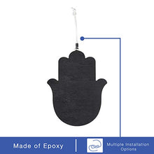 Load image into Gallery viewer, A&amp;S Mezuzot Hamsa Wall Decor Evil Eye Charm Protection Amulet Home/Business Good Luck Charms in English/Hebrew Blessings (Multi Color Jerusalem, English Blessings)
