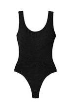 Load image into Gallery viewer, Hunza G Women's Classic Square One Piece, Black, One Size
