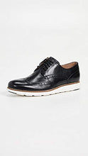 Load image into Gallery viewer, Cole Haan Men's Original Grand Shortwing Oxford Shoe, Black Leather/White, 10.5 Medium US
