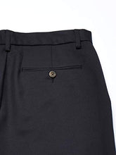 Load image into Gallery viewer, Amazon Essentials Men's Slim-Fit Flat-Front Dress Pant, Black, 34W x 32L
