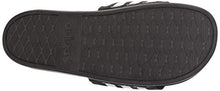 Load image into Gallery viewer, adidas Women's Adilette Comfort Slide Sandal, Black/White/Black, 10 M US

