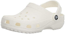 Load image into Gallery viewer, Crocs Classic Clog | Water Comfortable Slip on Shoes, White, 7 Women/5 Men
