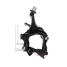 Load image into Gallery viewer, SPOOTEY 1 Pair Dioche Bike Brakes, Road Bike V Shape Mechanical Dual-Pivot Brake Set Repair Parts Accessory
