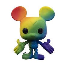 Load image into Gallery viewer, Funko Pop! Disney: Pride - Mickey Mouse (Rainbow), 3.75 inches
