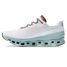 Load image into Gallery viewer, ON Running Cloudmonster Mens' Sneakers, Frost/Sur, 8.5
