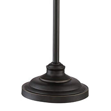 Load image into Gallery viewer, Ulysses Rustic Industrial Floor Lamp LED Oil Rubbed Bronze Arched Top Arm Lantern Cage for Living Room Reading Bedroom - Franklin Iron Works
